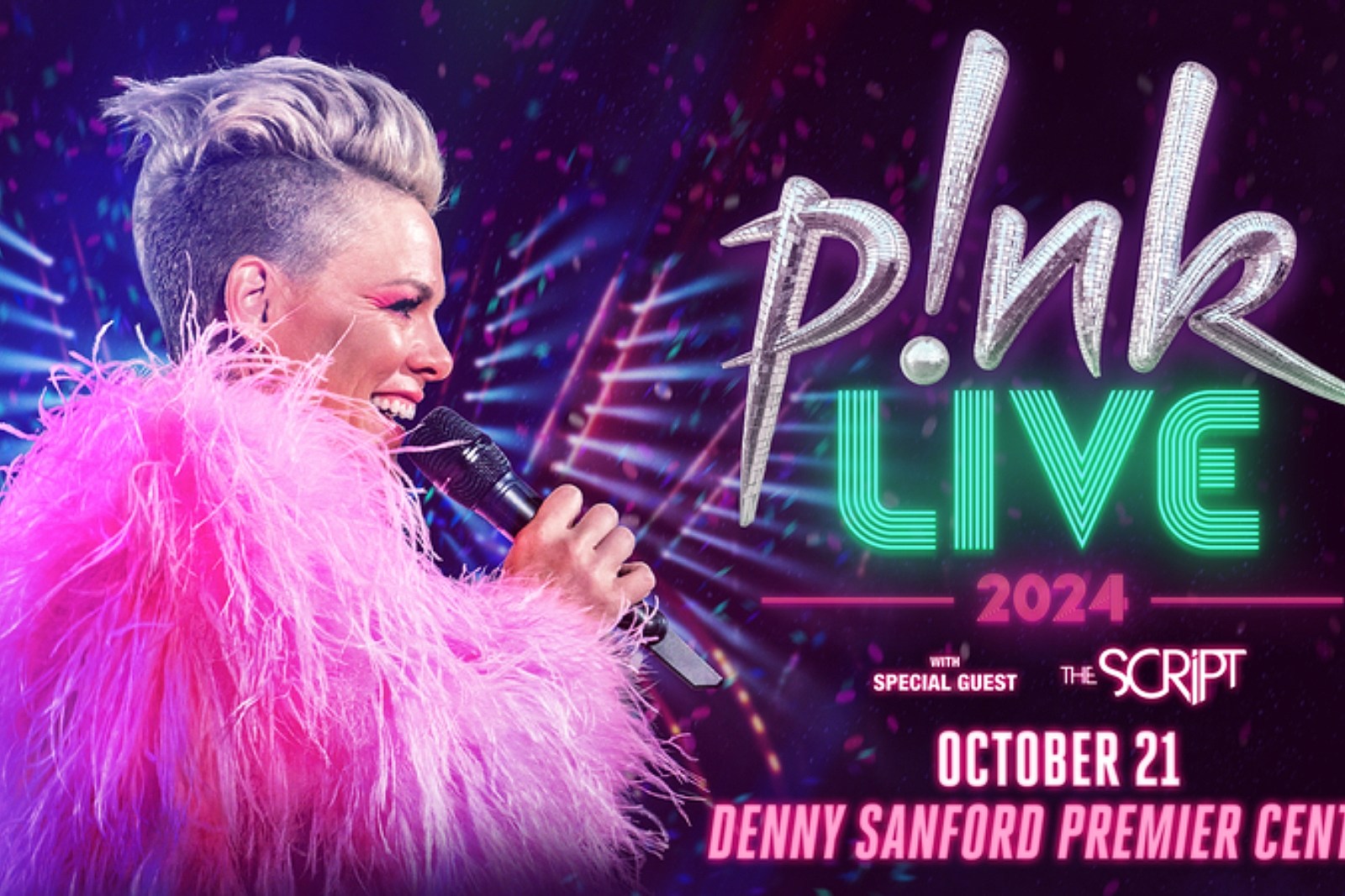 P!NK is coming to the Denny Sanford PREMIER