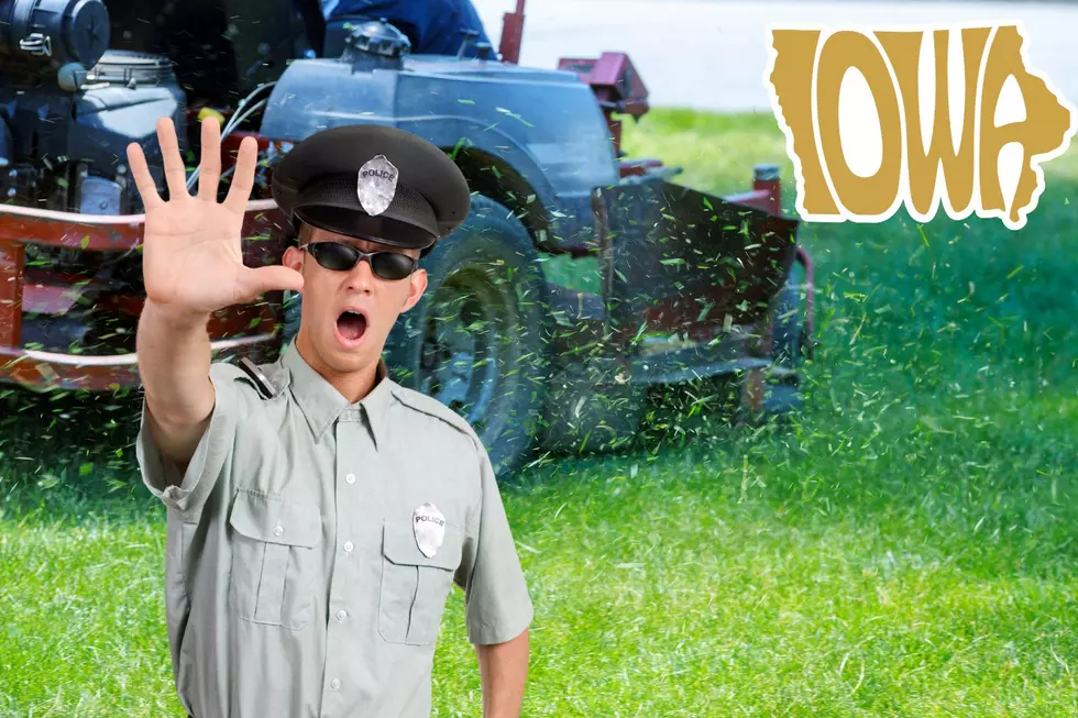 Can Someone Call The Cops On You For Mowing After Dark in Iowa?