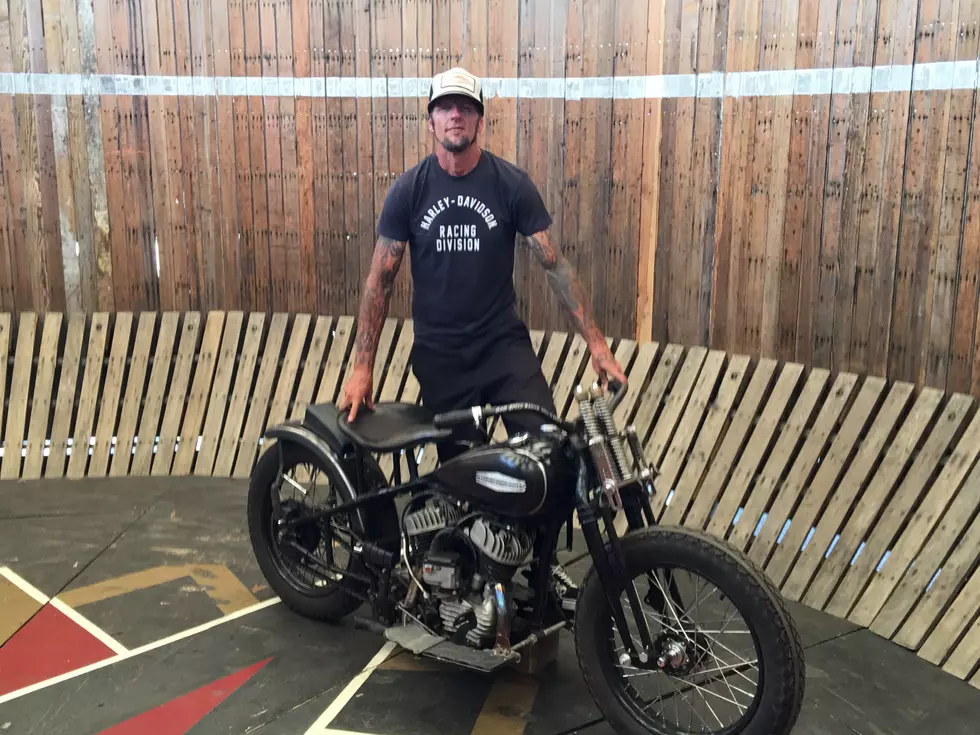 Rhett Rotten Rides Wall of Death at Hot Harley Nights