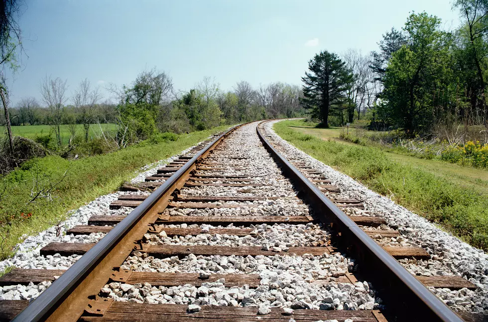 Train Hits Mercedes Benz, Pushes it a Block with Driver Inside
