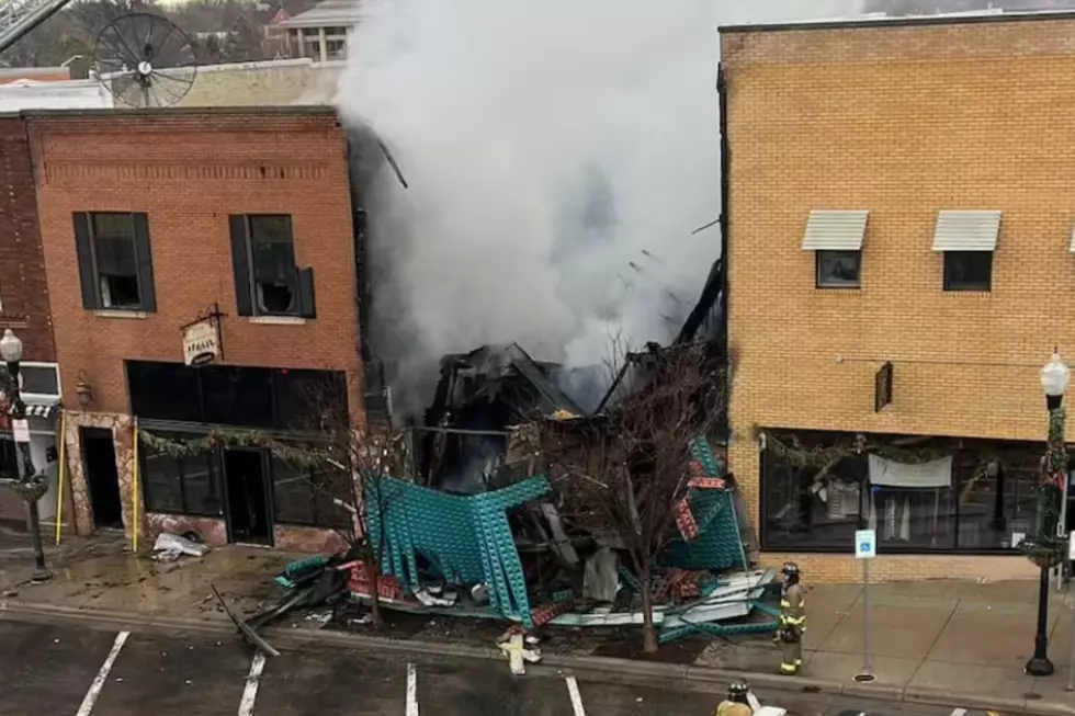 Devasting Fire Breaks Out on Main Avenue in Downtown Brookings